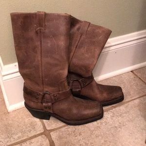 Brown Leather Boots